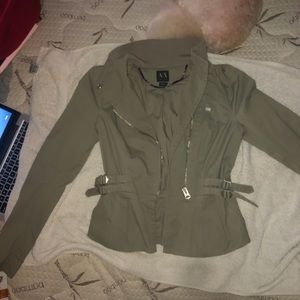 Olive green Armani Exchange Jacket
